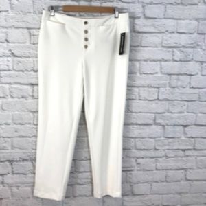 Karl Lagerfeld Paris Women Dress Pants Soft White